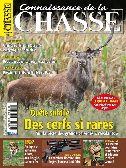 Title details for Connaissance de la chasse by Editions Lariviere SAS - Available